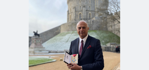 ARC East Midlands Director presented with CBE