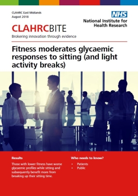Fitness moderates glycaemic responses to sitting (and light activity breaks)