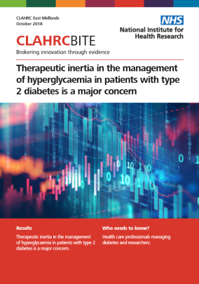 Therapeutic inertia in the management of hyperglycaemia in patients with type 2 diabetes is a major concern