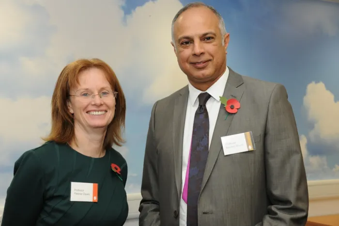 Leading Professors Melanie Davies CBE and Kamlesh Khunti