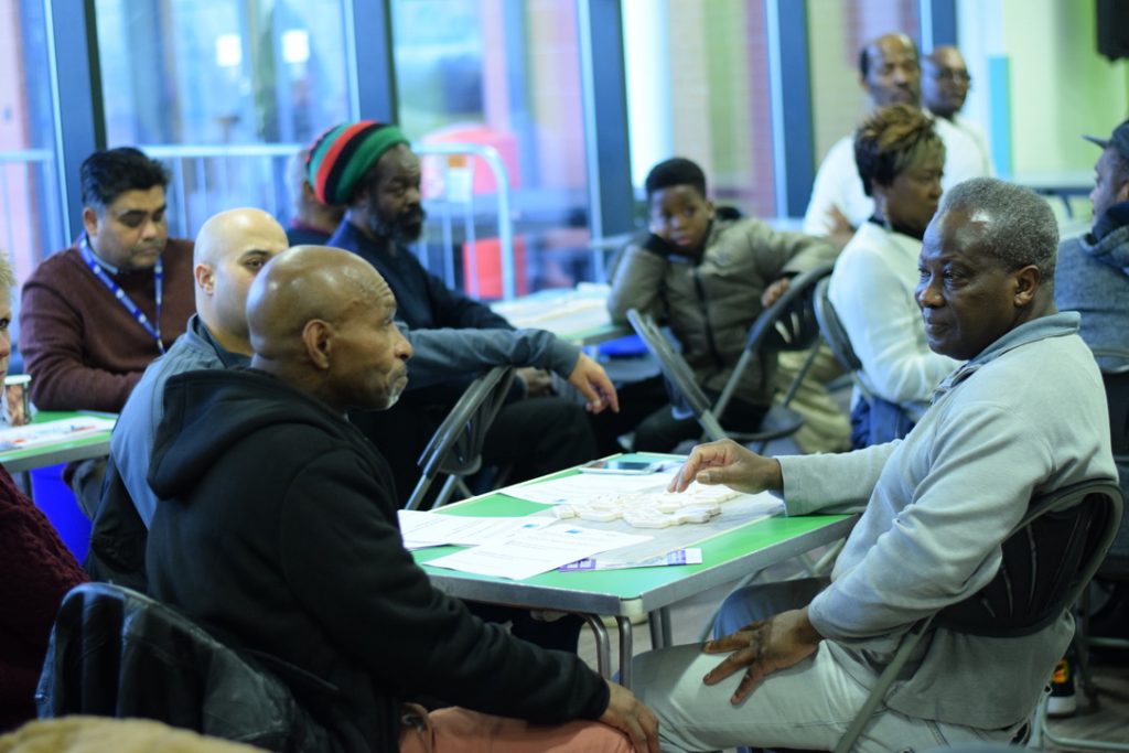African Caribbean men help to spread prostate cancer message | ARC EM 2024